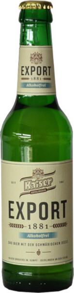 Kaiser Brauerei Export 1881 Alkoholfrei