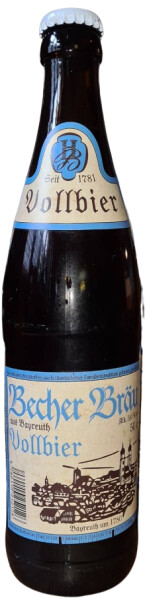 Becher Bräu Vollbier