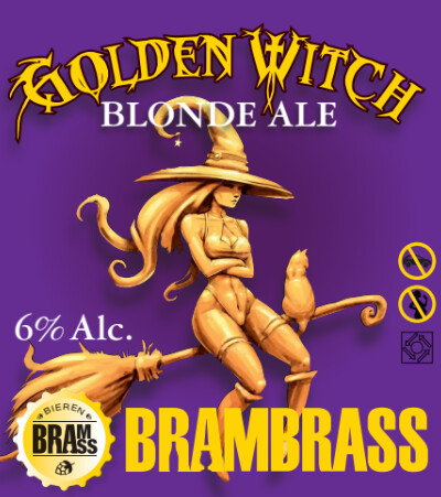 BramBrass Golden Witch