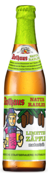 Badische Staatsbrauerei Rothaus (Tannenzäpfle) Limettenzäpfle Naturtrüb
