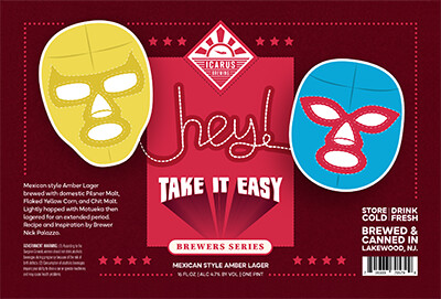 Icarus Brewing Hey! Take It Easy