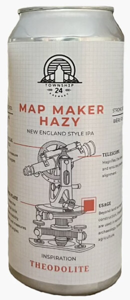 Township 24 Brewery Map Maker