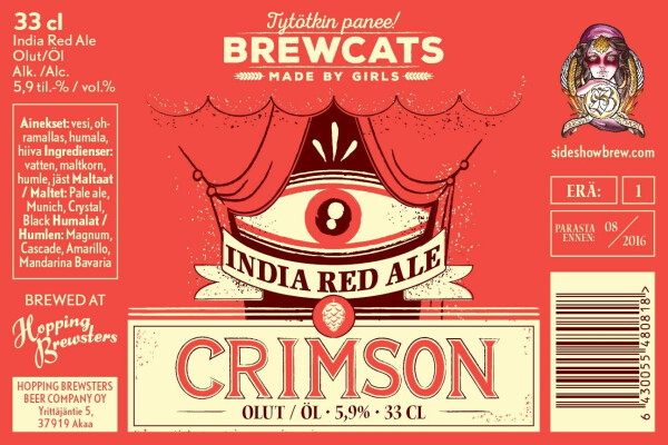 Brewcats Crimson India Red Ale
