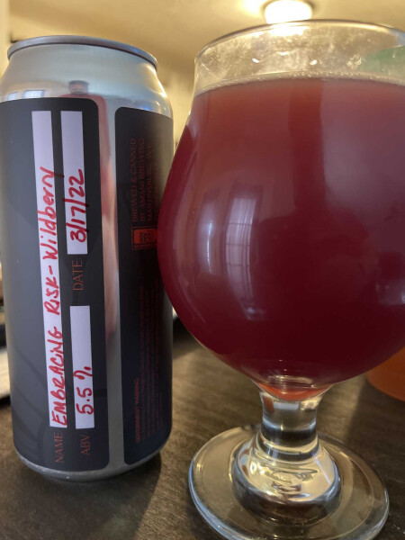 Amani Brewing Embracing Risk - Wild Berry