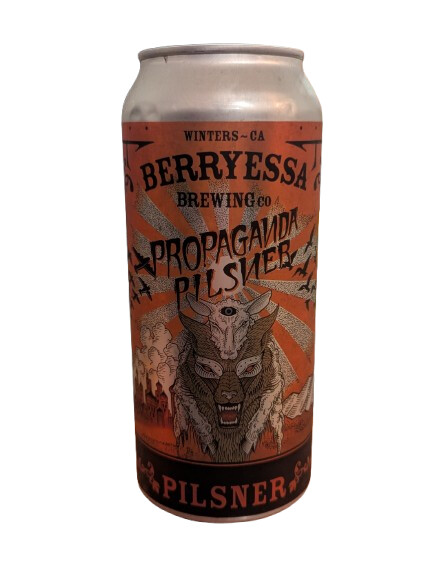 Berryessa Brewing Company Propaganda Pilsner