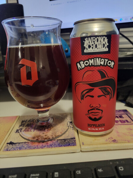 Wrong Crowd Beer Company Abominator