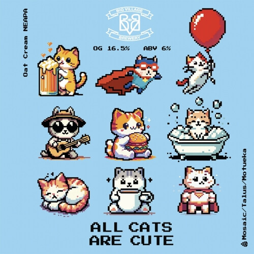 Big Village Brewery All Cats Are Cute