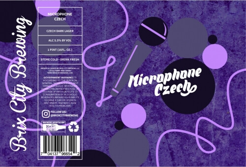 Brix City Brewing Microphone Czech
