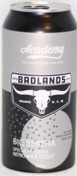 Badlands Brewery Big Bertha