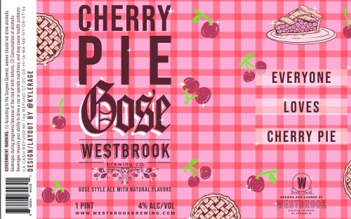 Westbrook Brewing Co. Cherry Pie Gose