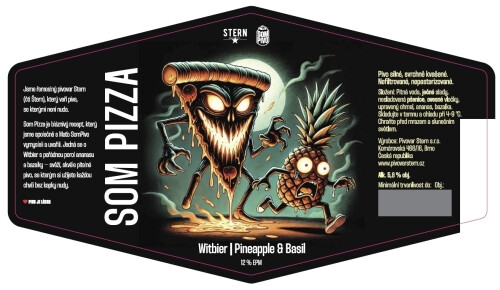 Pivovar Stern Som Pizza