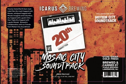 Icarus Brewing Mosaic City Soundtrack