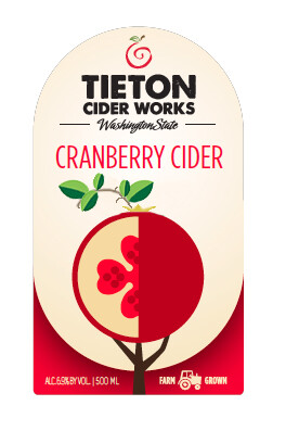 Tieton Cider Works Cranberry Cider