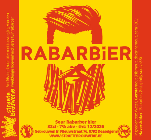 Straete Brouwerie Rabarbier