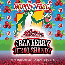 Hoppin' Frog Brewery Turbo Shandy - Cranberry Citrus Ale