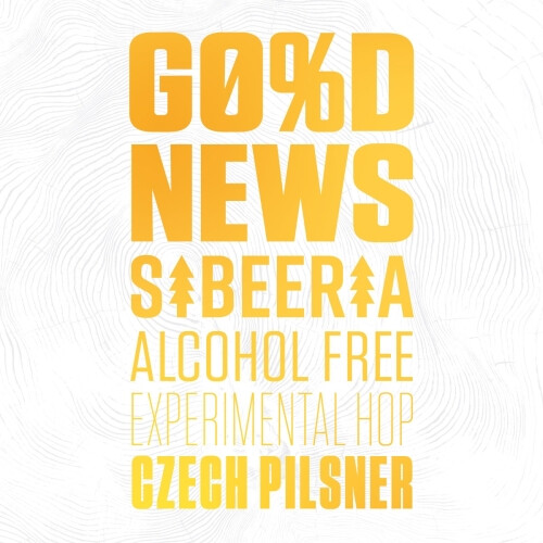 Sibeeria Good News: Experimental Hop Czech Pilsner