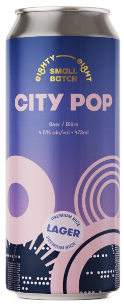 Eighty-Eight Brewing Company City Pop