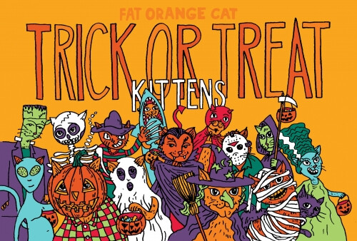 Fat Orange Cat Brew Company Trick or Treat Kittens