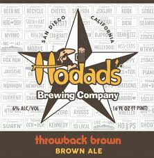 Hodad's Brewing Throwback Brown