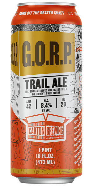 Carton Brewing G.O.R.P. Trail Ale