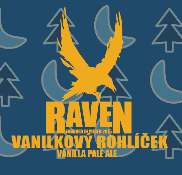 Pivovar Raven Vanilkový Rohlíček