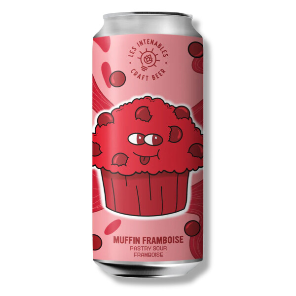 Les Intenables Craft Beer Muffin - Framboise