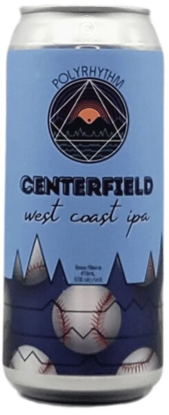 Polyrhythm Brewing Centerfield West Coast IPA