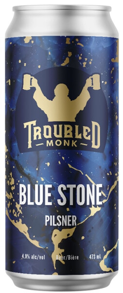 Troubled Monk Blue Stone Pilsner