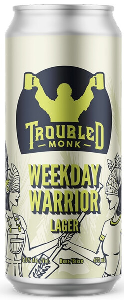 Troubled Monk Weekday Warrior Lager