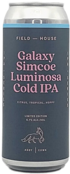 Field House Brewing Galaxy Simcoe Luminosa Cold IPA