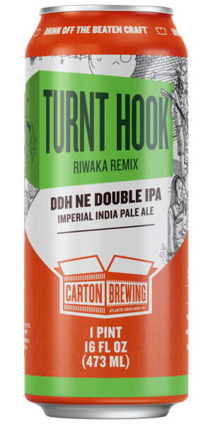 Carton Brewing Turn Up The Hook Riwaka Remix