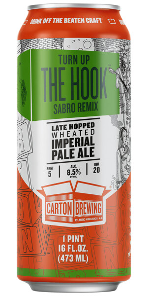 Carton Brewing Turn Up The Hook Sabro Remix