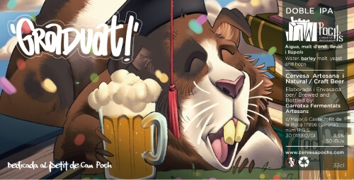 Poch's Cervesa Artesana Graduat!