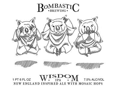 Bombastic Brewing Wisdom IPA