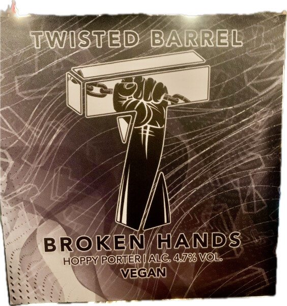 Twisted Barrel Ale Broken Hands