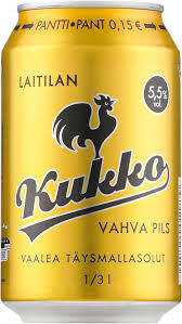Laitilan Wirvoitusjuomatehdas Kukko Vahva pils