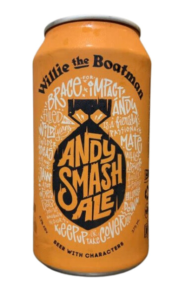 Willie the Boatman Andy Smash Ale