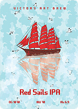 Victory Art Brew Red Sails