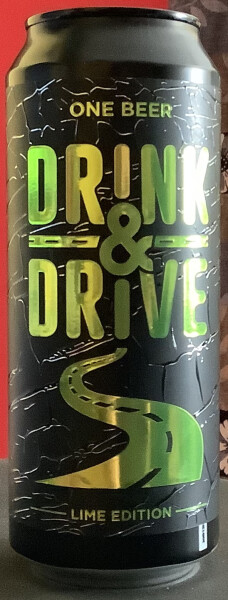 One Beer Drink & Drive Lime Edition