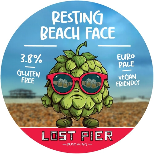 Lost Pier Brewing Resting Beach Face
