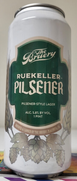 The Bruery Ruekeller: Pilsener