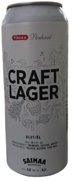 Saimaa Brewing Company Pirkka Parhaat Craft Lager