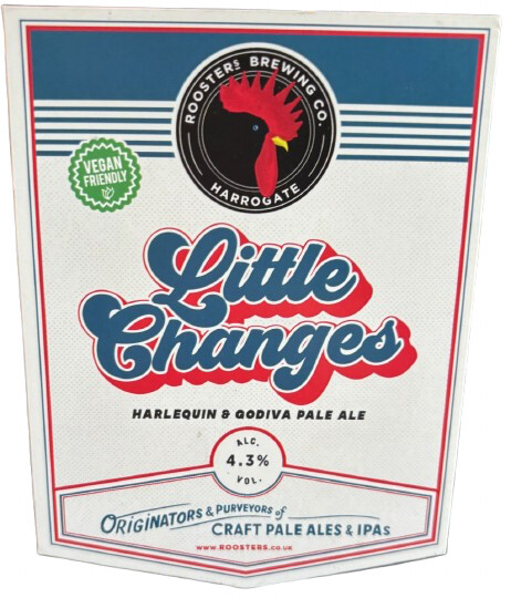 Roosters Brewing Little Changes - Harlequin & Godiva