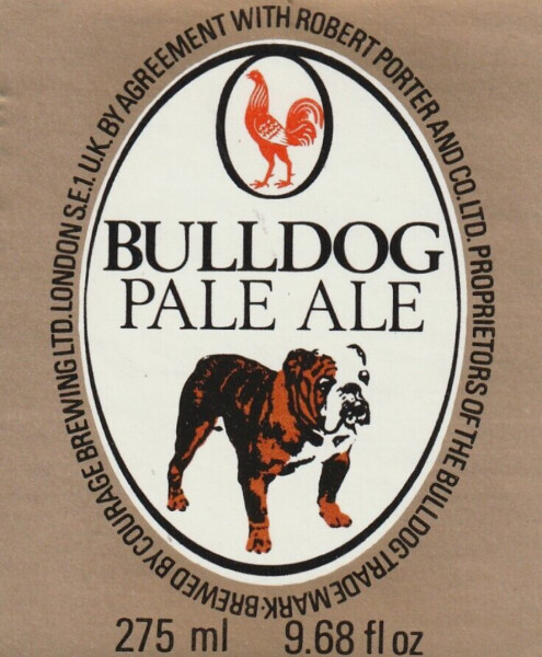 Courage Brewery Bulldog Pale Ale