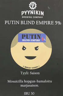 Pyynikin Brewing Company Putin Blind Empire