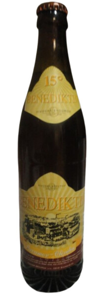 Pivovar Broumov (Olivětínský Opat) Benediktin 15°