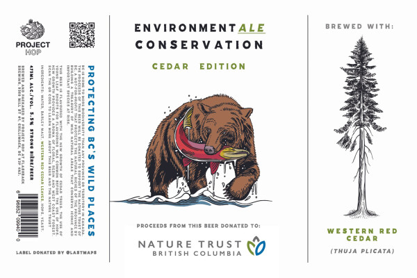 Project Hop / Brasserie du Bon Temps EnvironmentALE Conservation - Cedar Edition