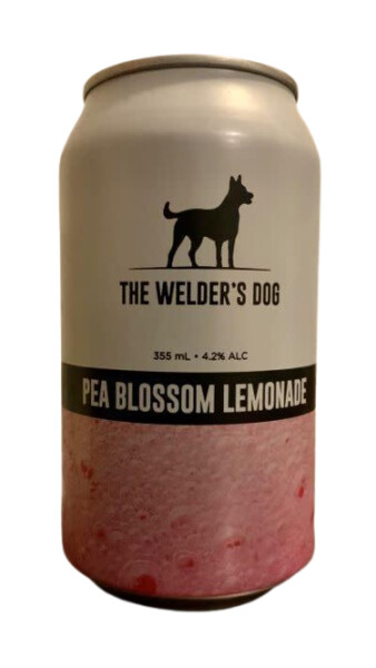 The Welder's Dog Brewery Pea Blossom Lemonade