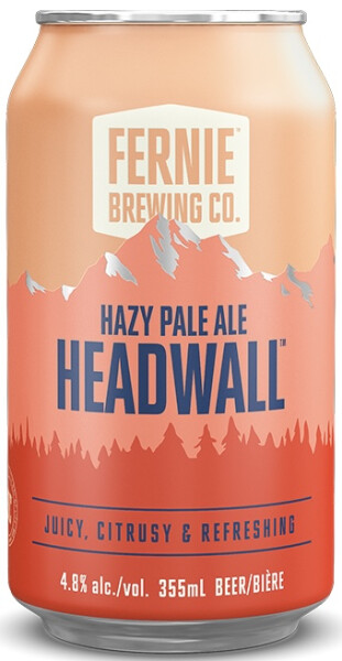 Fernie Brewing Company Headwall Hazy Pale Ale