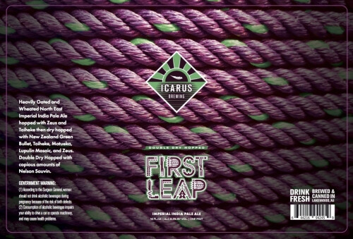 Icarus Brewing First Leap - DDH Nelson Sauvin